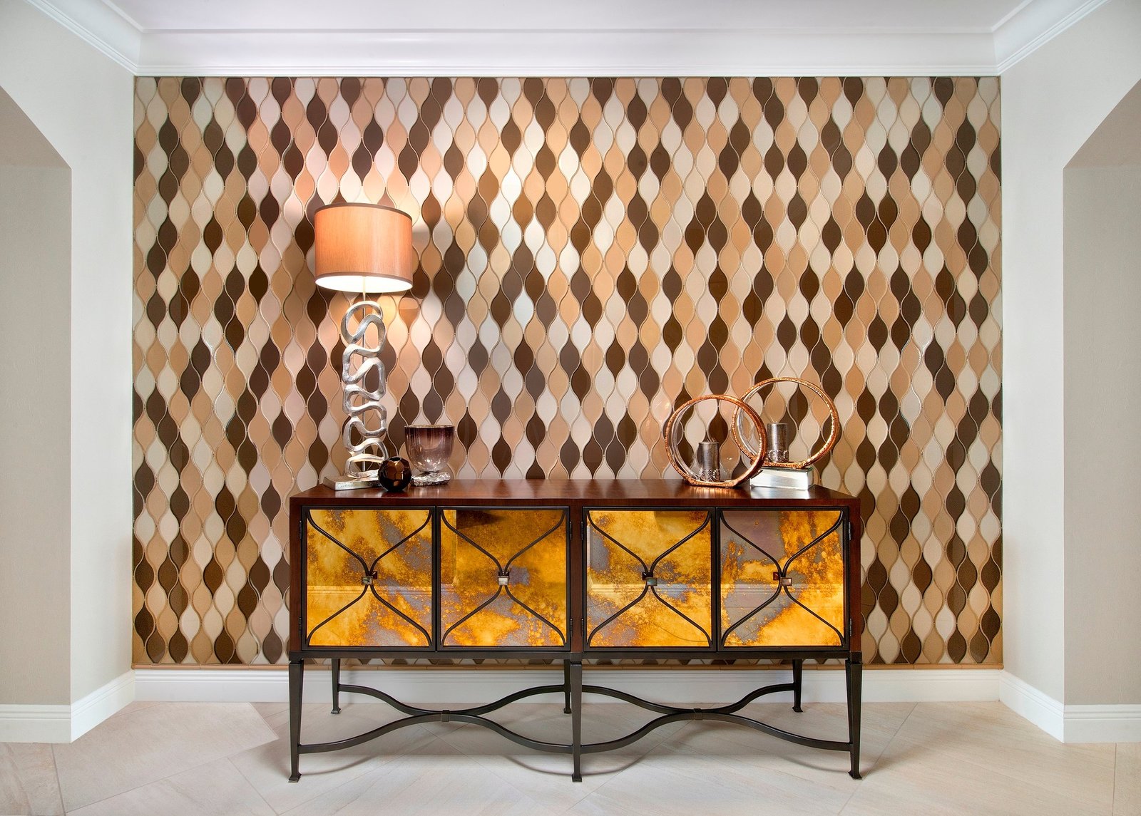 Talis Park interior design: foyer
