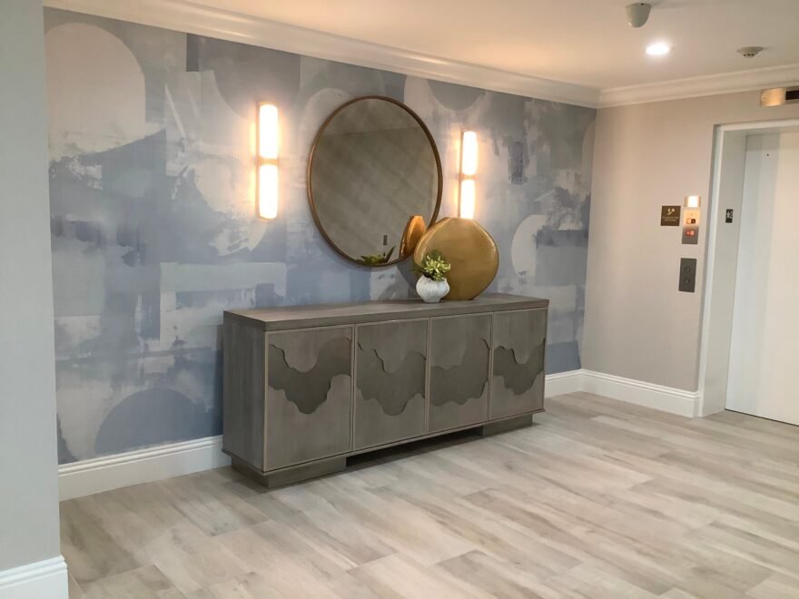 Mastique Lobby interior design: interior view