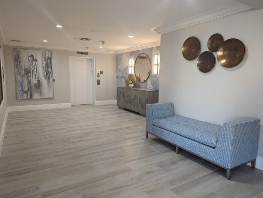 Mastique Lobby interior design: interior view