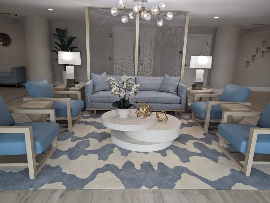 Mastique Lobby interior design: interior view