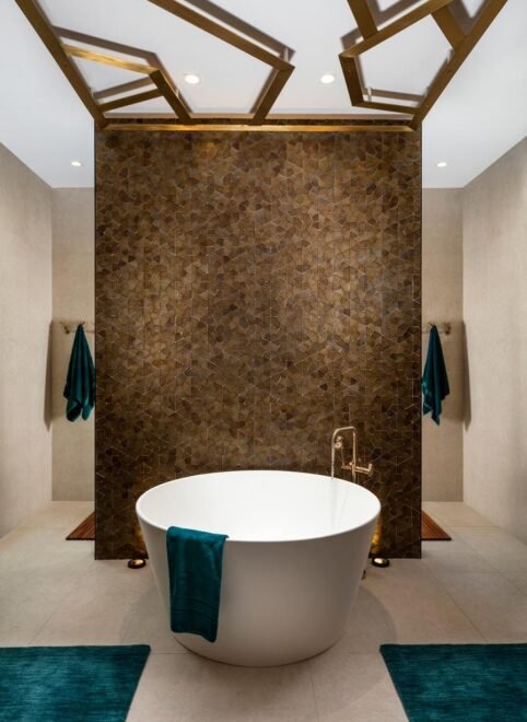 Modern Rustic Captiva interior design: bathroom