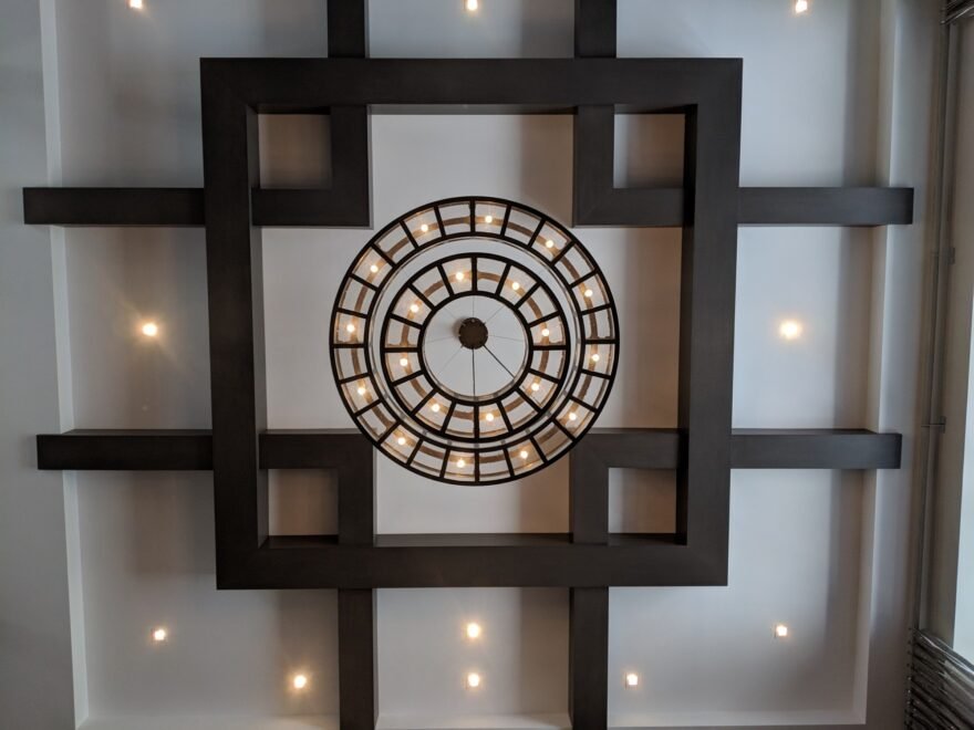 Modern Rustic Captiva interior design: ceiling detail