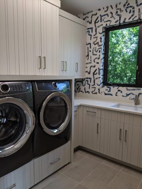 Modern Rustic Captiva interior design: laundry room