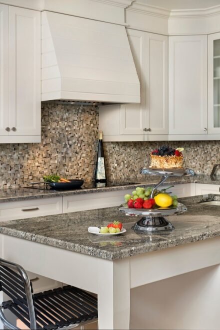 Moorings interior design: kitchen