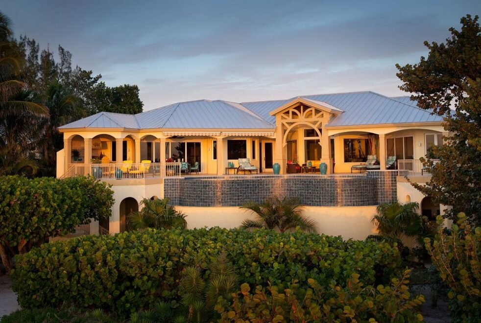 Paradise on Captiva interior design: exterior view