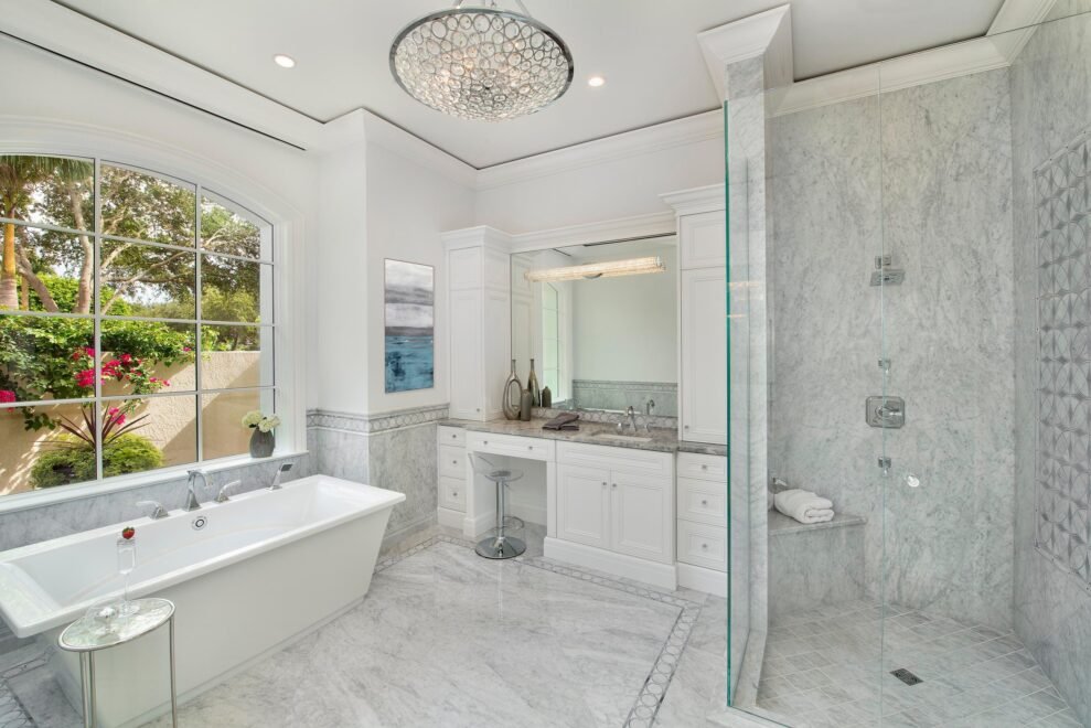 Pelican Bay interior design: bathroom