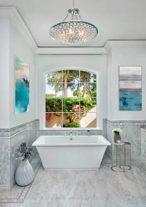 Pelican Bay interior design: bathroom