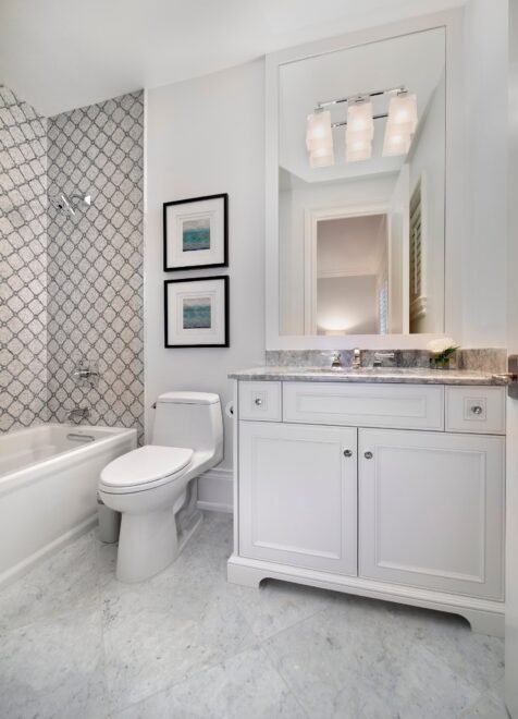 Pelican Bay interior design: bathroom