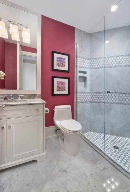 Pelican Bay interior design: bathroom