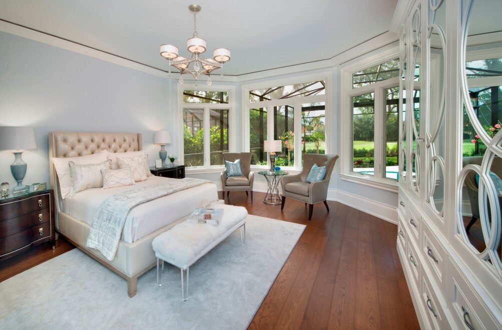 Pelican Bay interior design: bedroom