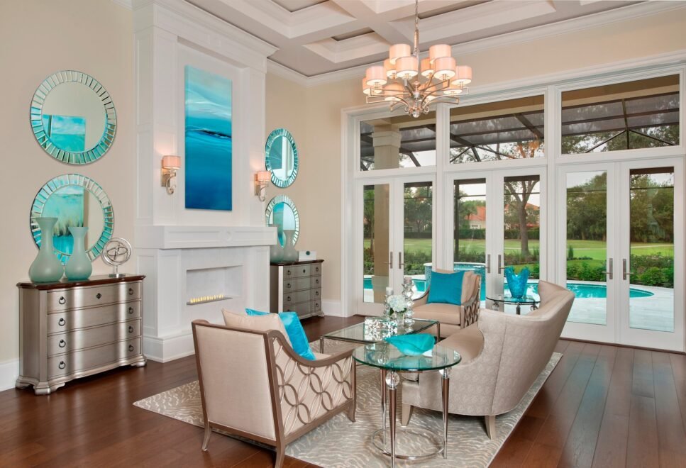 Pelican Bay interior design: interior view
