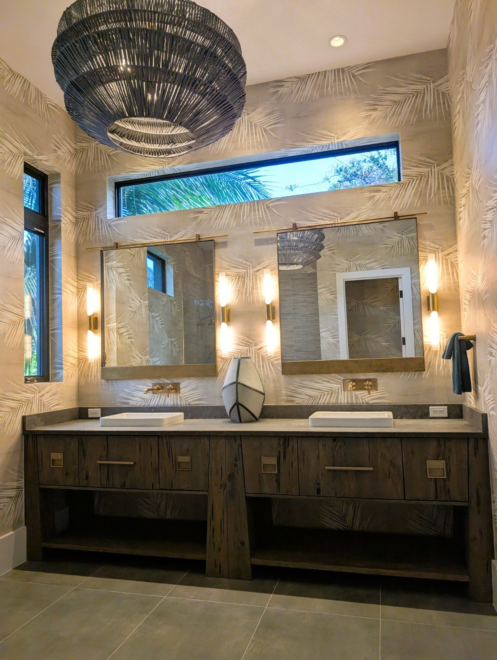 Retro Captiva interior design: bathroom