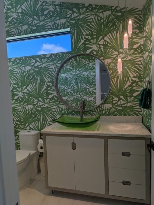 Retro Captiva interior design: bathroom