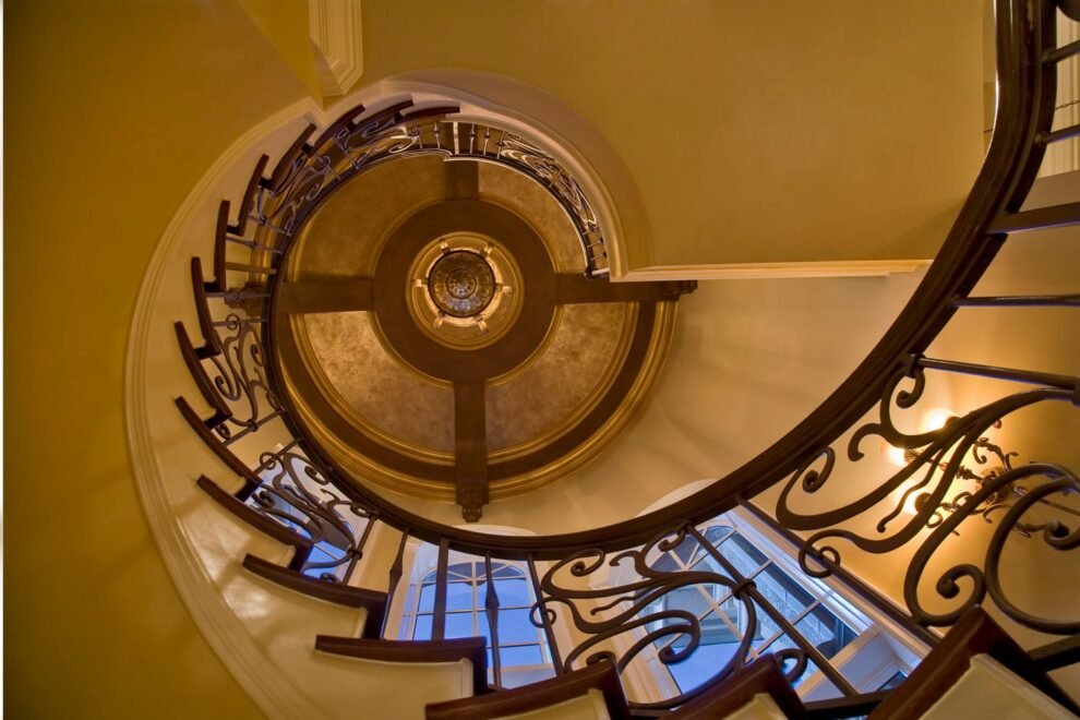 Photography © 2009 Laurence Taylor Specialty Areas interior design: staircase