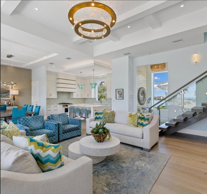 Tarpon Bay interior design: interior view