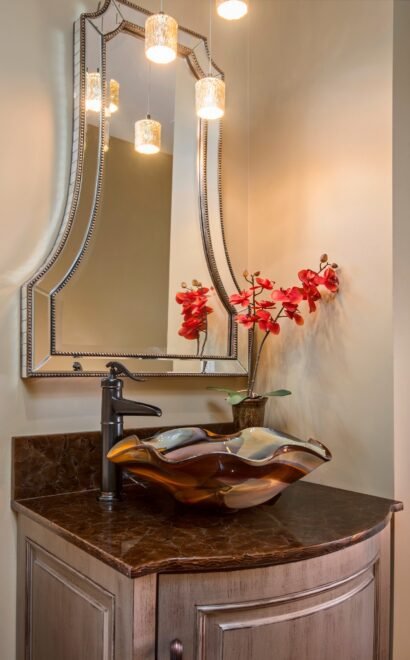 Venetian Bay Naples interior design: bathroom